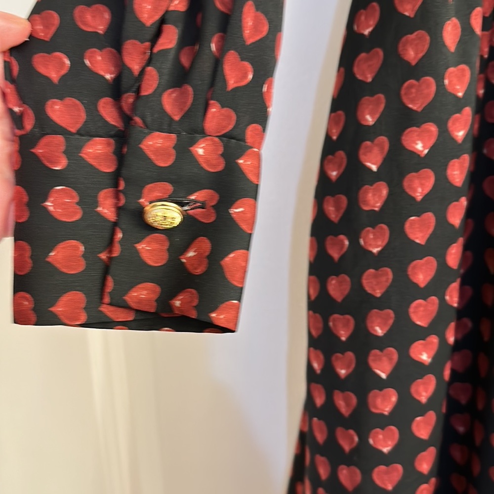 Zara heart ♥️ pattern playsuit/ jumpsuit - Picture 6 of 7
